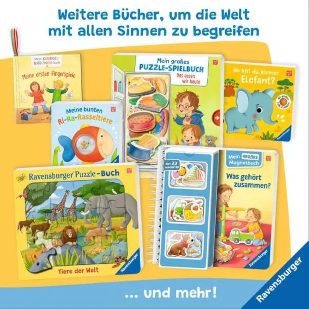 Ravensburger Kinderbuch Wo ist bloß…? Mein Tier-Buch zum Sachen suchen