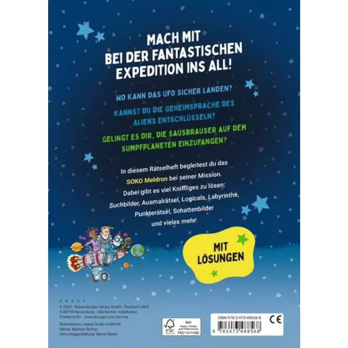 Ravensburger Mein Rätselbuch Weltall