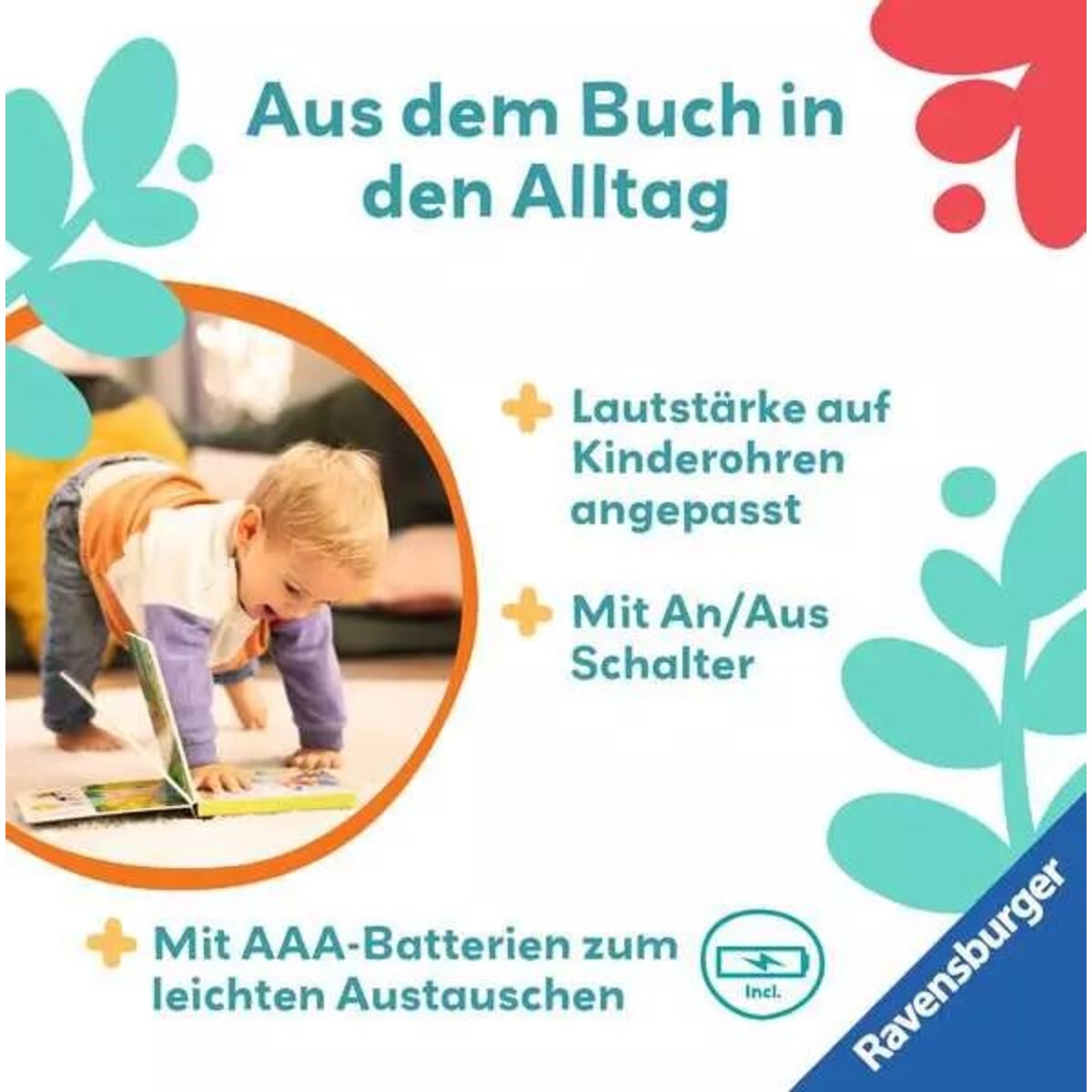 Ravensburger play+ Mein allererstes Soundbuch: Im Dschungel