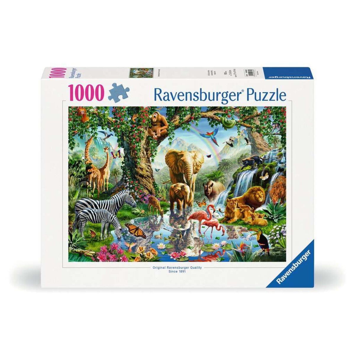 Ravensburger Puzzle - Abenteuer im Dschungel, 1000 Teile