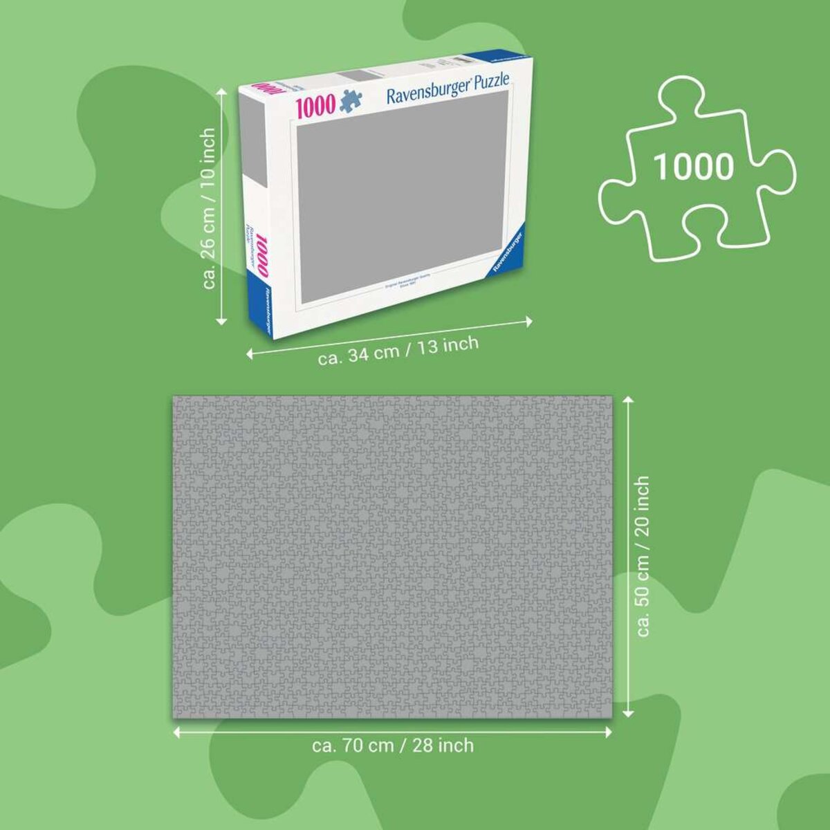 Ravensburger Puzzle - Abenteuer im Dschungel, 1000 Teile