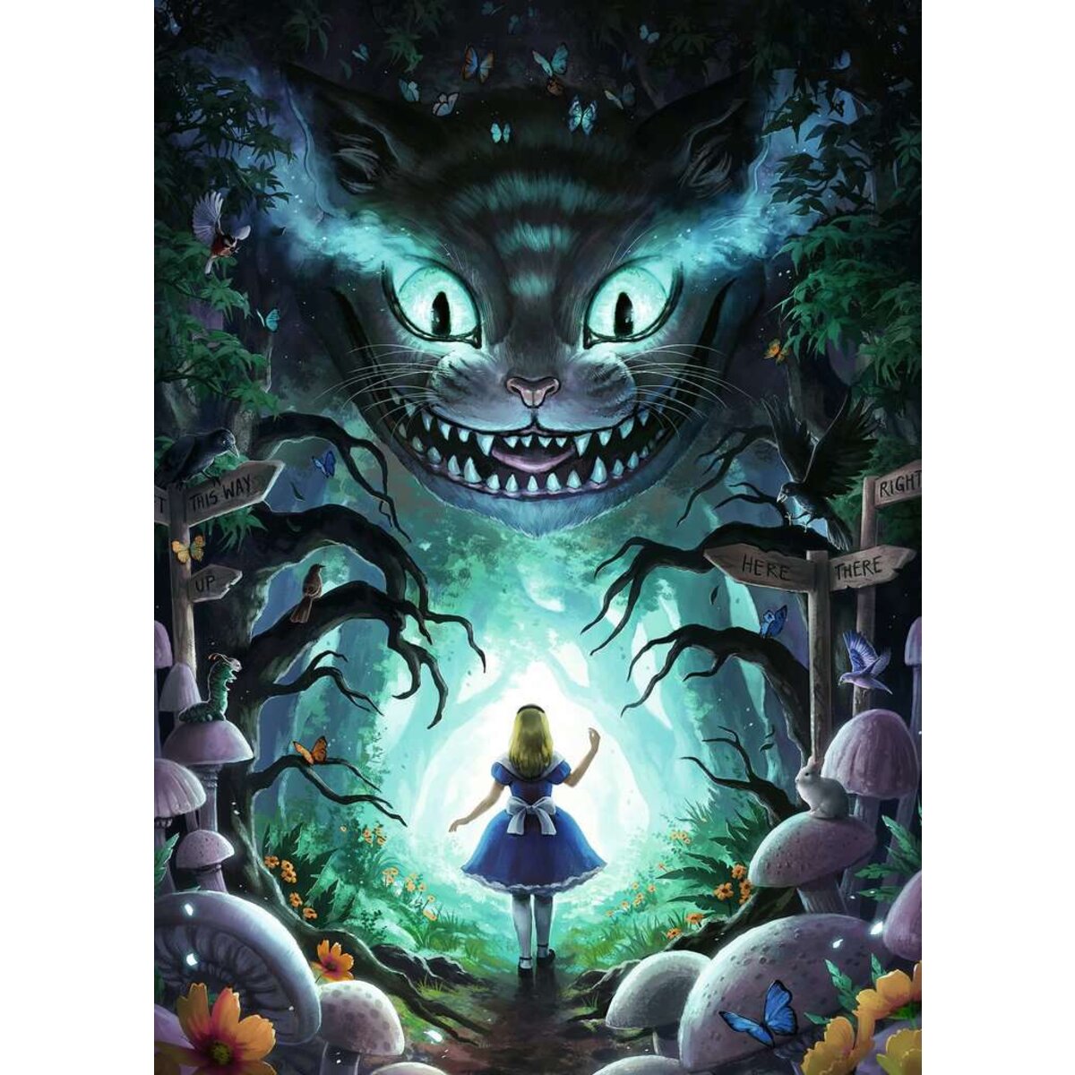 Ravensburger Puzzle - Abenteuer mit Alice, 1000 Teile
