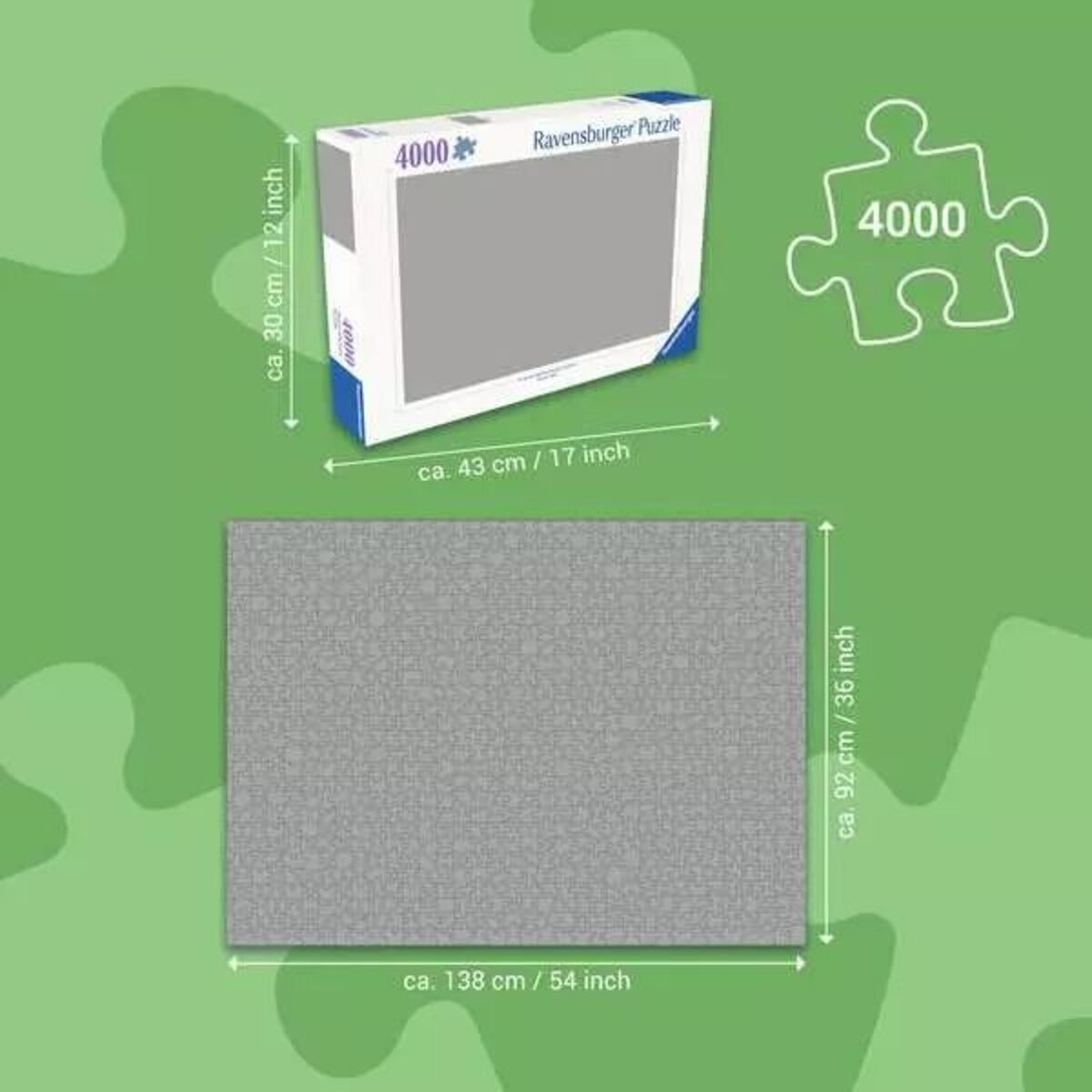 Ravensburger Puzzle - Atemberaubende Bergstimmung, 4000 Teile