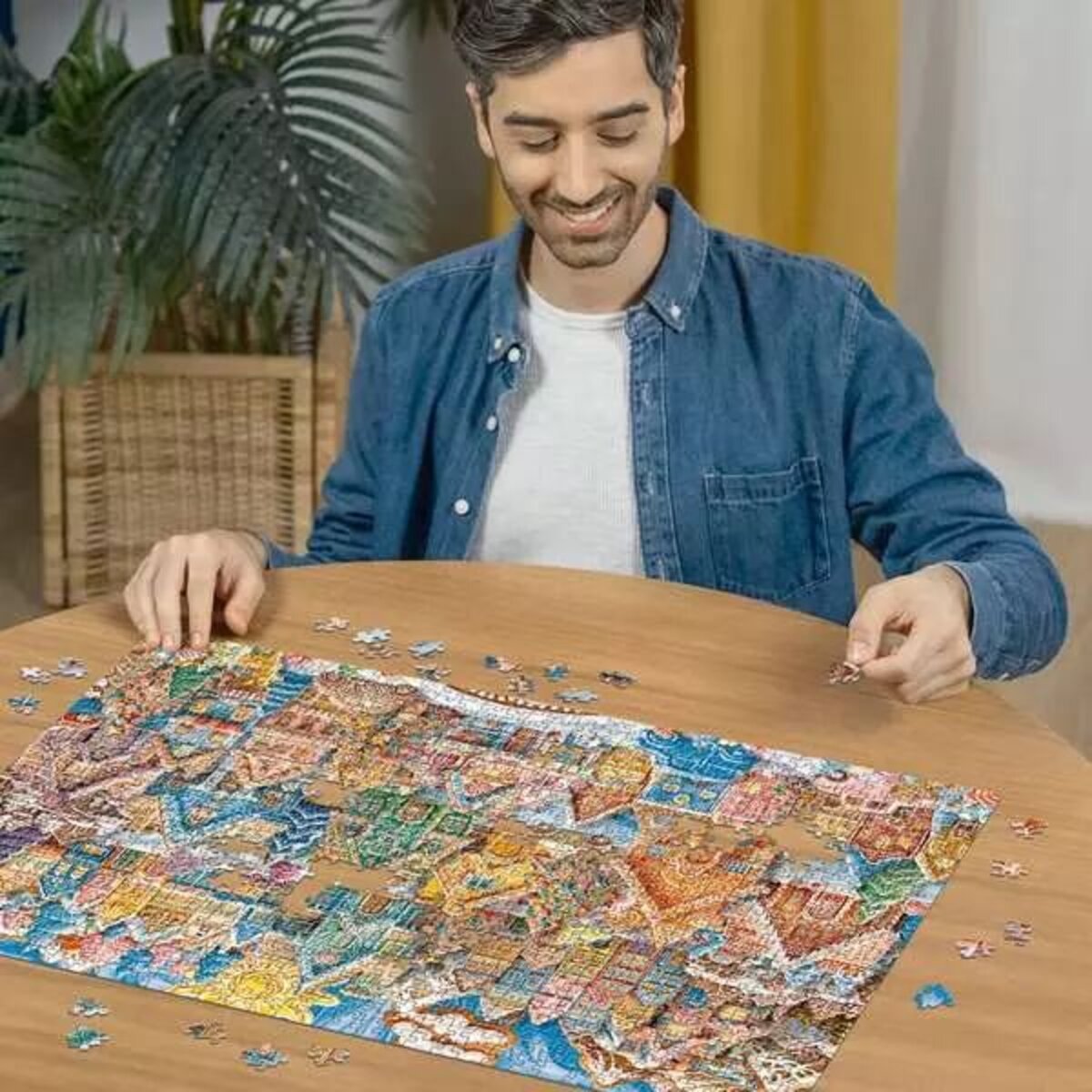 Ravensburger Puzzle - Christmas Cookie Village, 1000 Teile