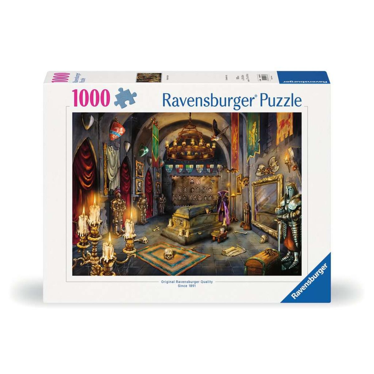 Ravensburger Puzzle - Das Schloss des Vampirs, 1000 Teile