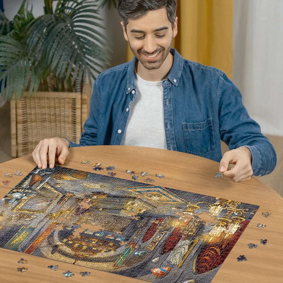 Ravensburger Puzzle - Das Schloss des Vampirs, 1000 Teile