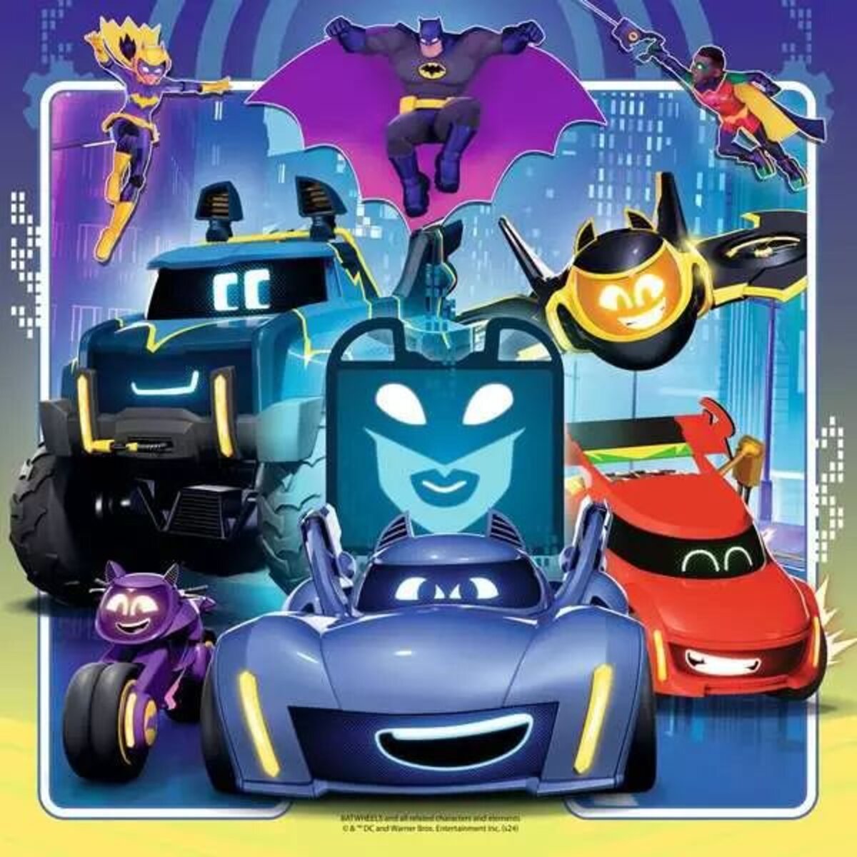 Ravensburger Puzzle - DC Comics: An alle Batwheels! 3 x 49 Teile