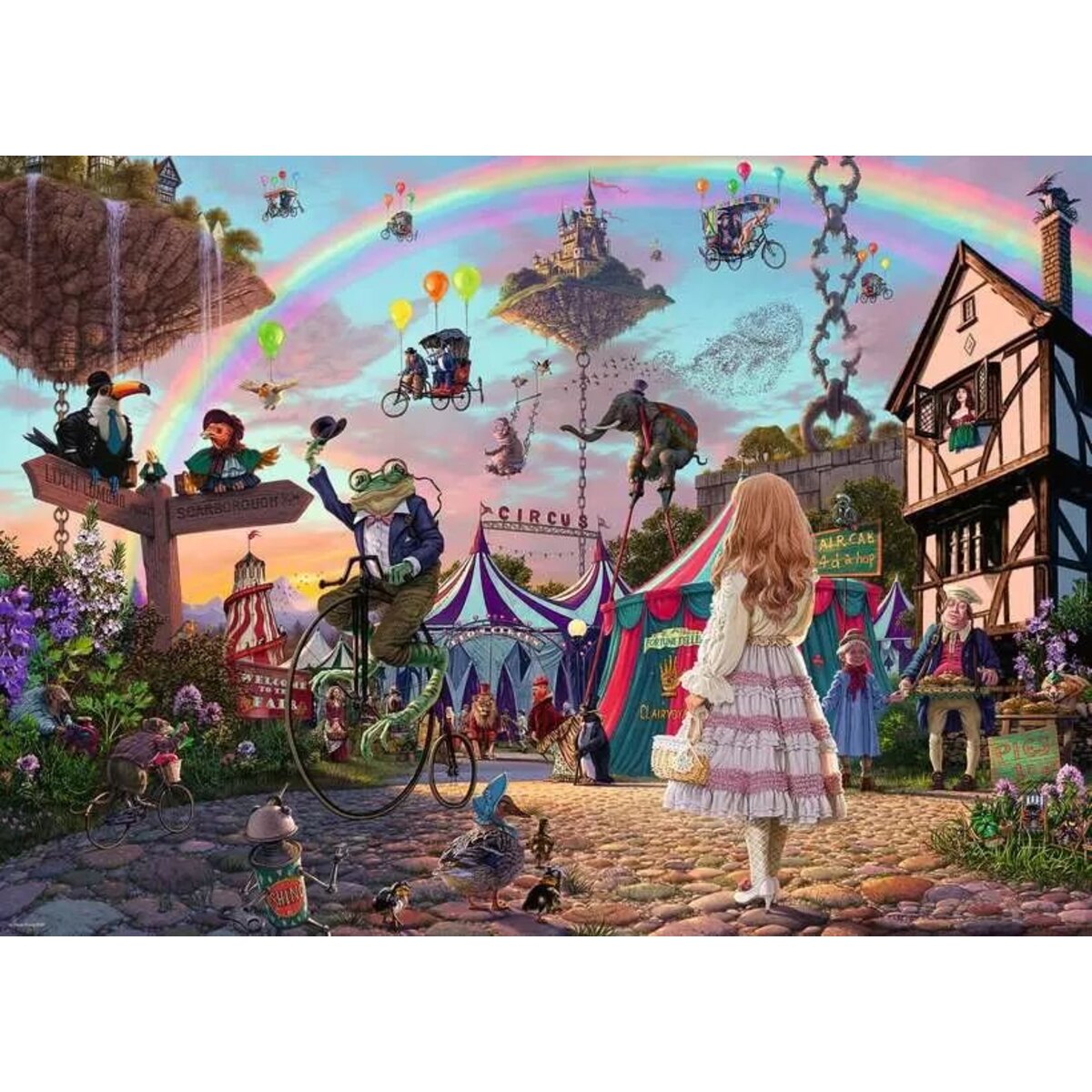 Ravensburger Puzzle - Der verzauberte Zirkus, 1000 Teile