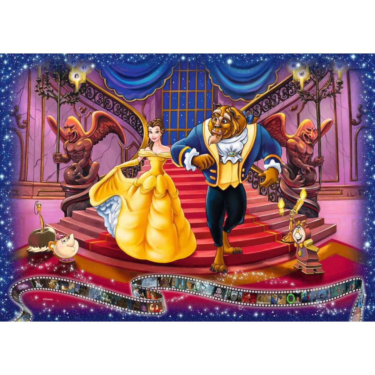 Ravensburger Puzzle - Disney: Die Schöne und das Biest, 1000 Teile