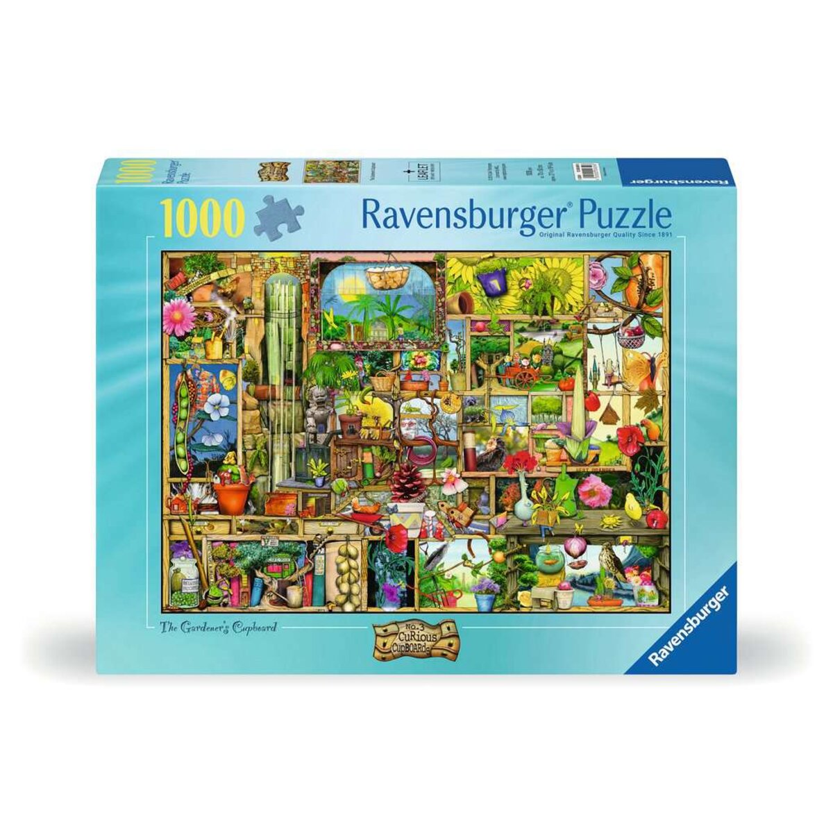 Ravensburger Puzzle - Grandioses Gartenregal, 1000 Teile