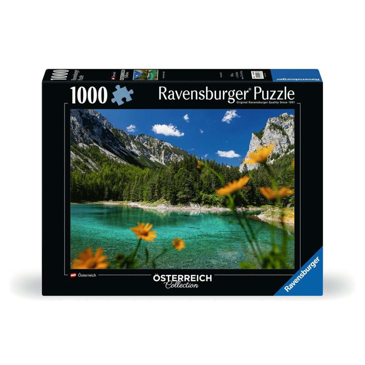 Ravensburger Puzzle - Grüner See bei Tragöß, 1000 Teile