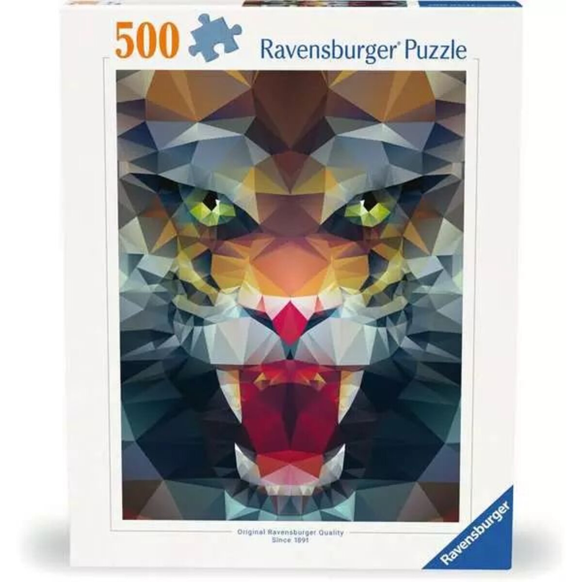 Ravensburger Puzzle - Löwe aus Polygonen, 500 Teile