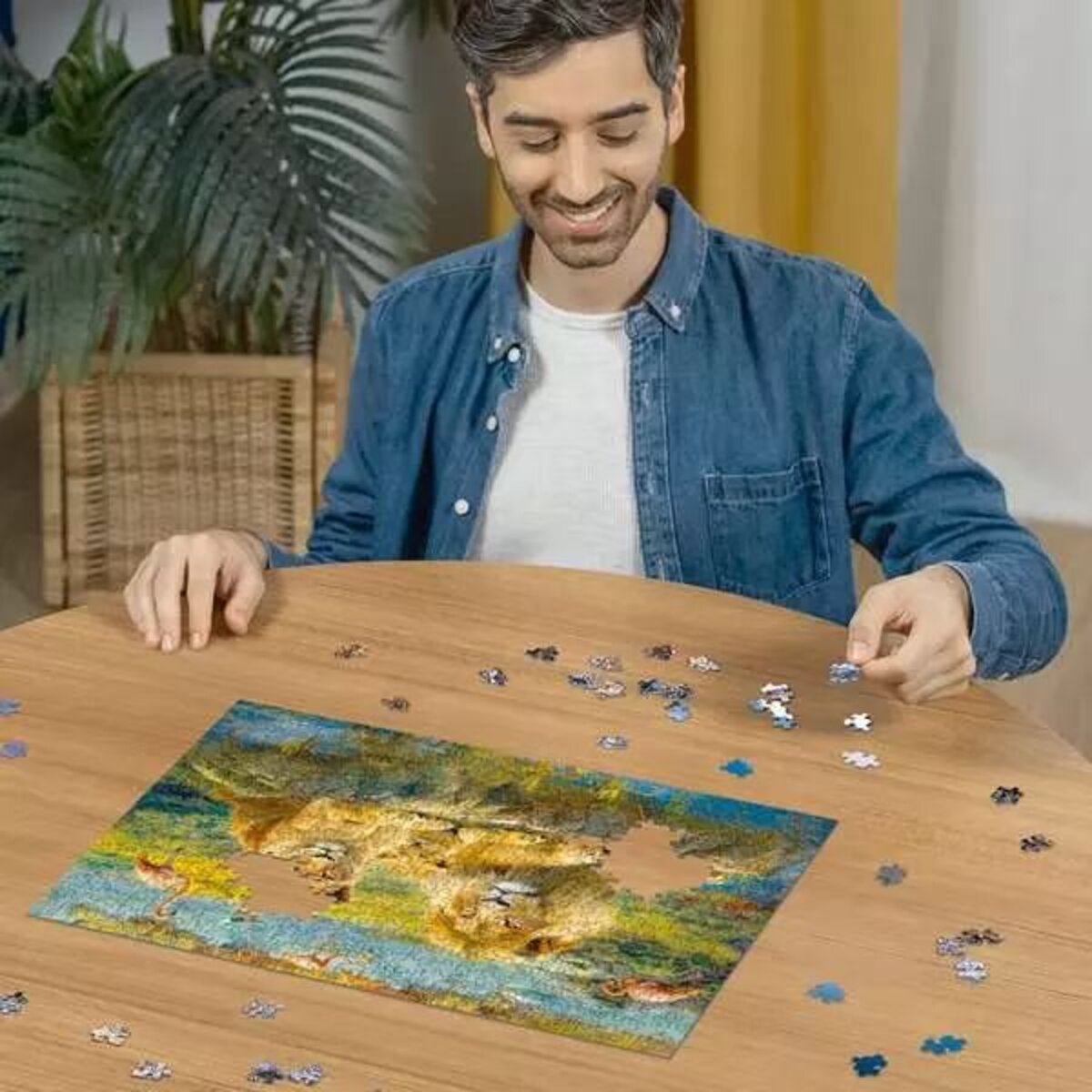 Ravensburger Puzzle - Löwen in der Savanne, 500 Teile