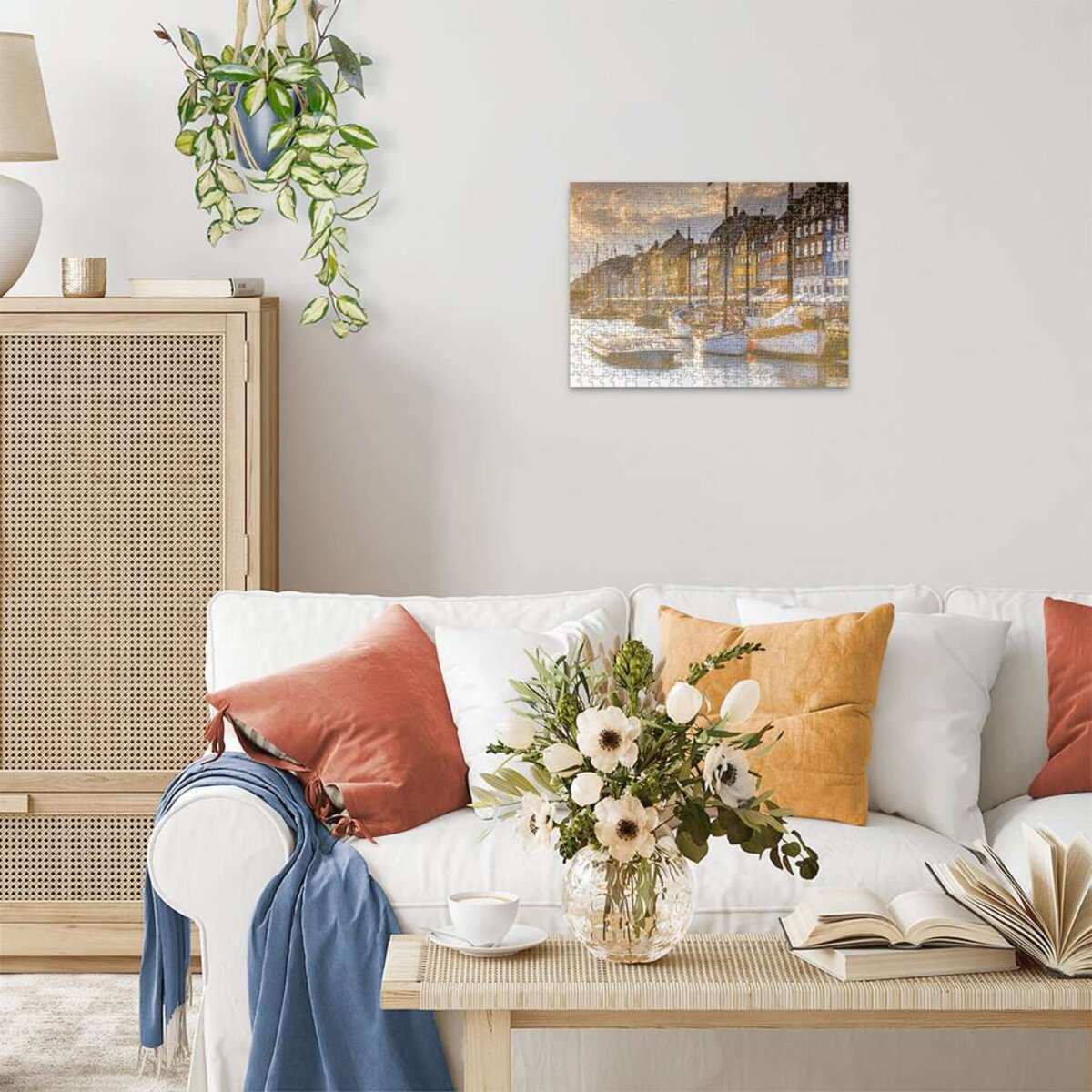 Ravensburger Puzzle - Scandinavian Places: Sonnenuntergang in Kopenhagen, 500 Teile