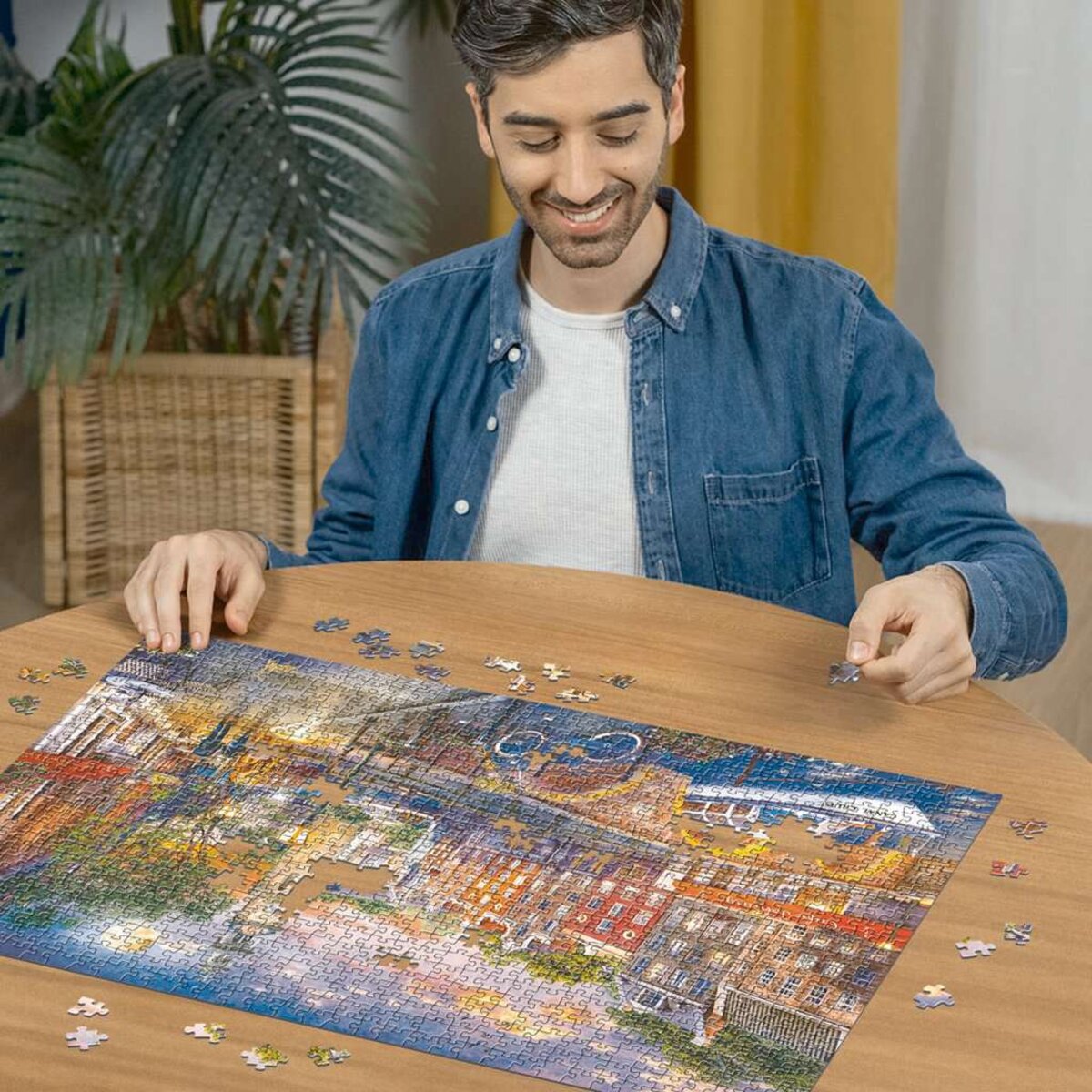 Ravensburger Puzzle - Sonnenuntergang Amsterdam, 1000 Teile