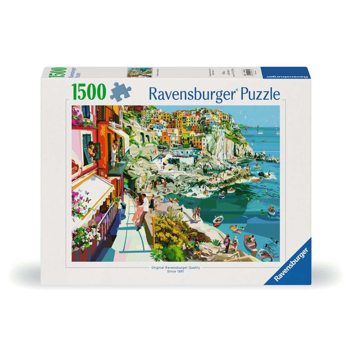 Ravensburger Puzzle - Verliebt in Cinque Terre, 1500 Teile