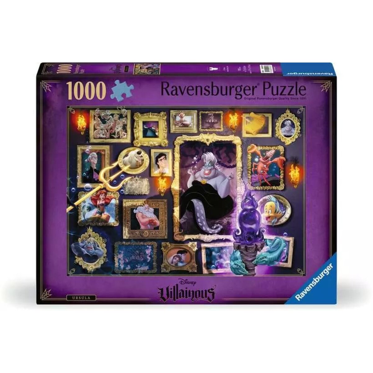 Ravensburger Puzzle - Villainous: Ursula, 1000 Teile