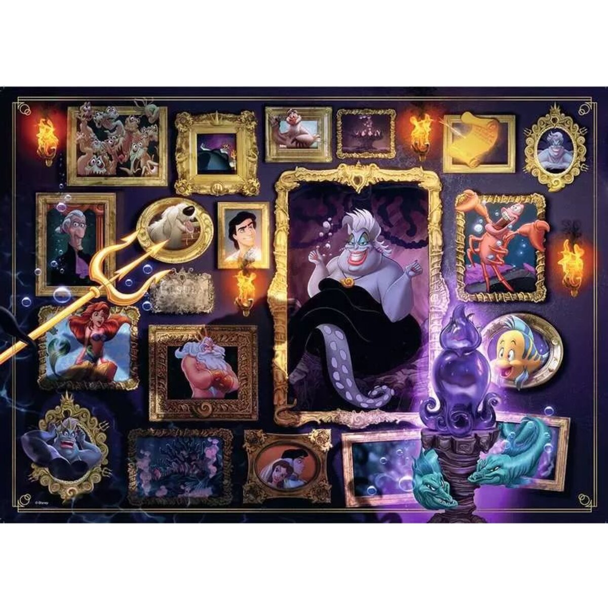 Ravensburger Puzzle - Villainous: Ursula, 1000 Teile