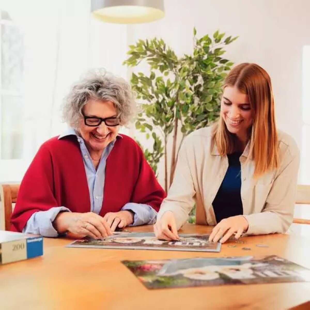 Ravensburger Puzzle 100 Teile Blumenfenster 30 x 22 cm