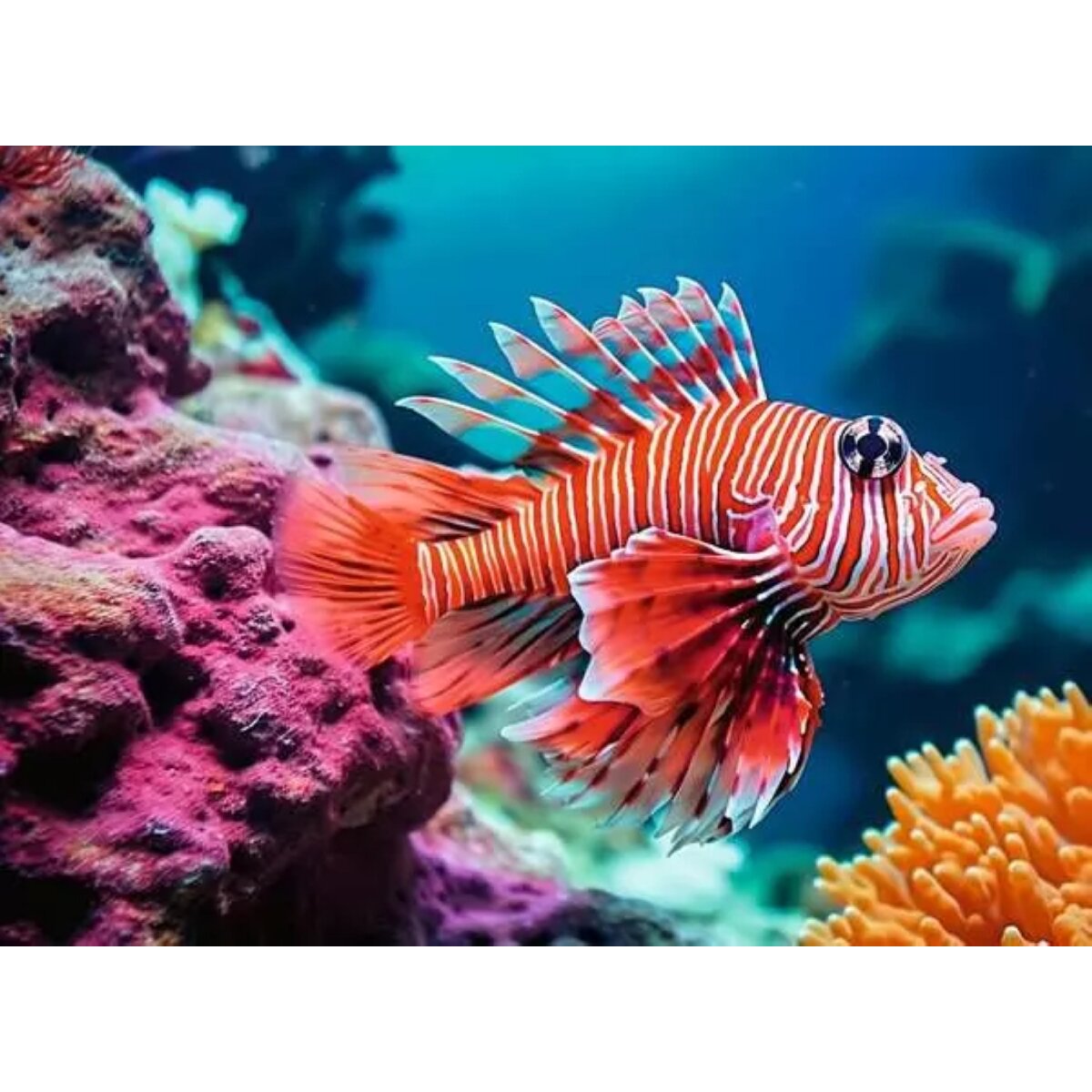 Ravensburger Puzzle 500 Teile Der Rotfeuerfisch 49 x 36 cm