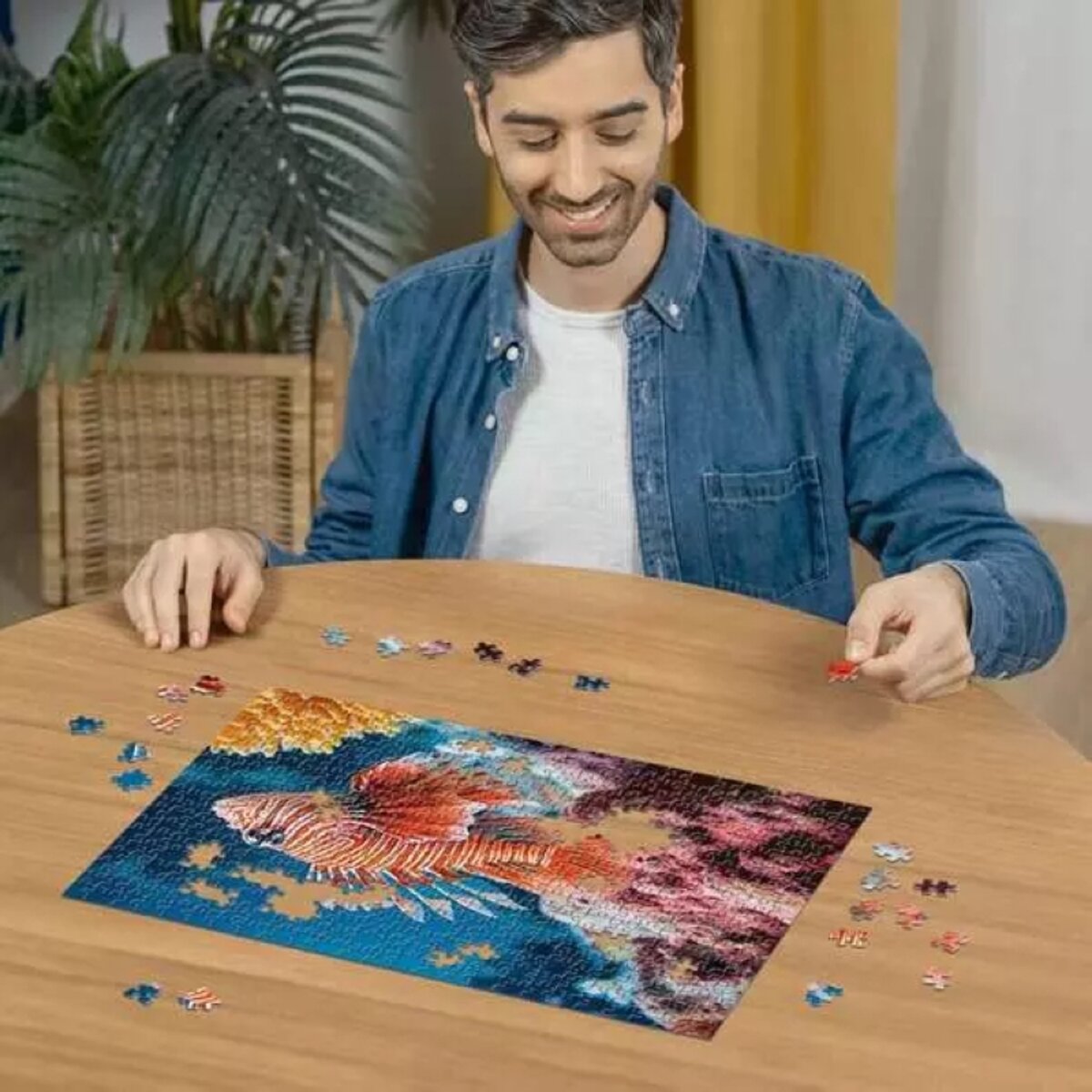 Ravensburger Puzzle 500 Teile Der Rotfeuerfisch 49 x 36 cm