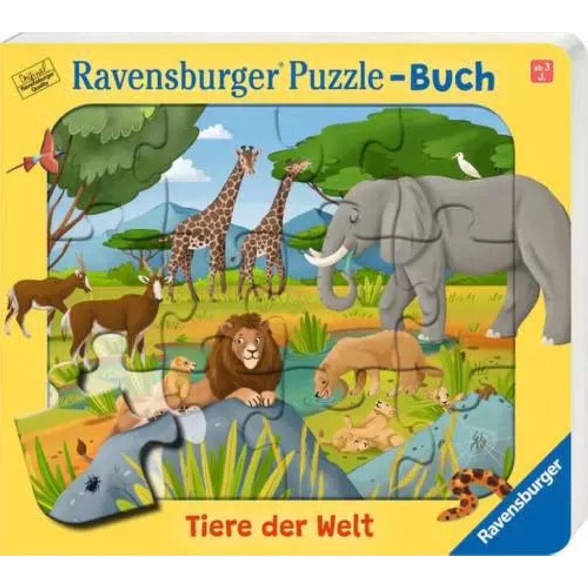 Ravensburger Puzzle-Buch - Tiere der Welt