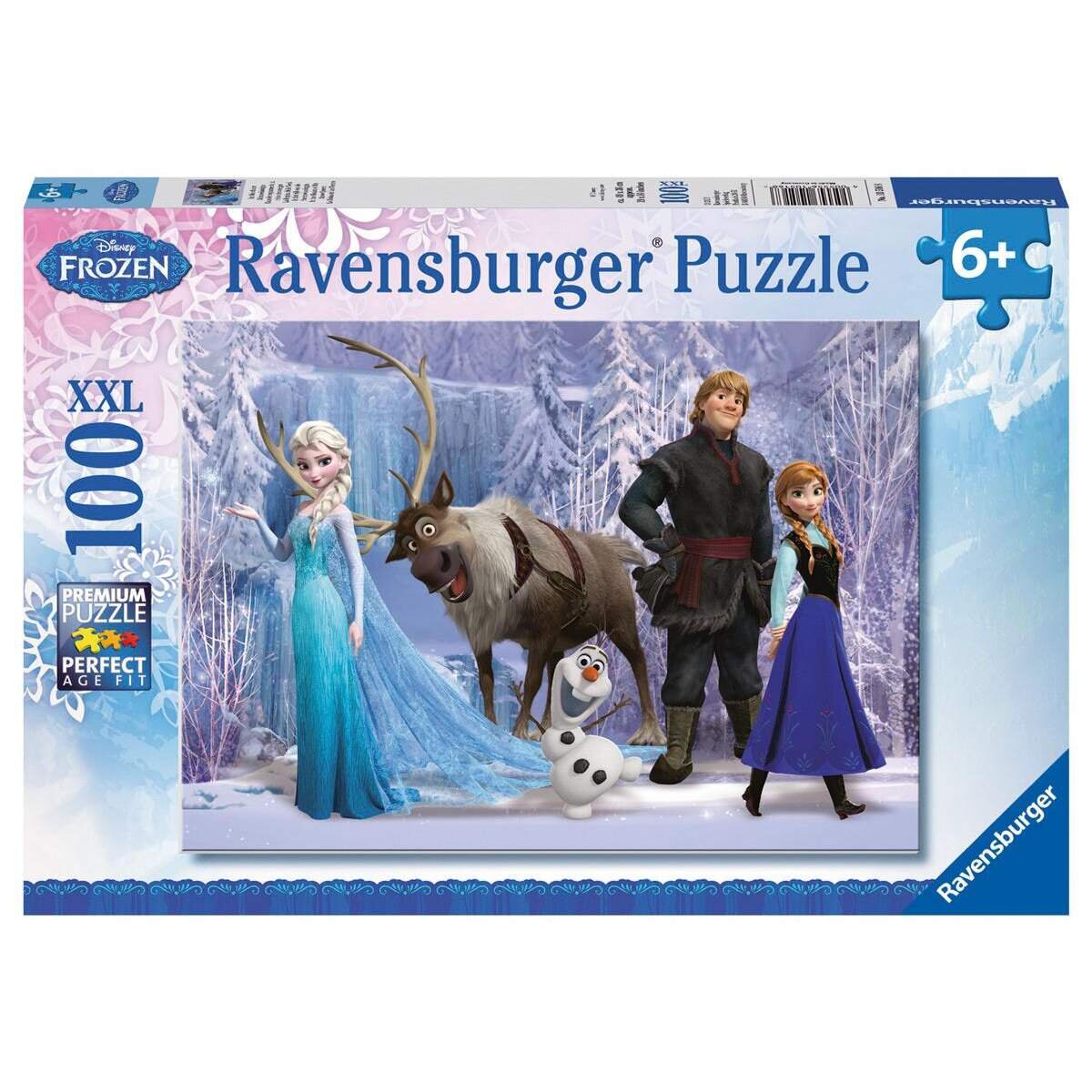 Ravensburger Puzzle Im Reich der Schneekönigin, 100 Teile XXL