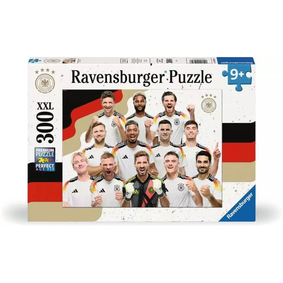 Ravensburger XXL Puzzle - Nationalmannschaft DFB 2024, 300 Teile