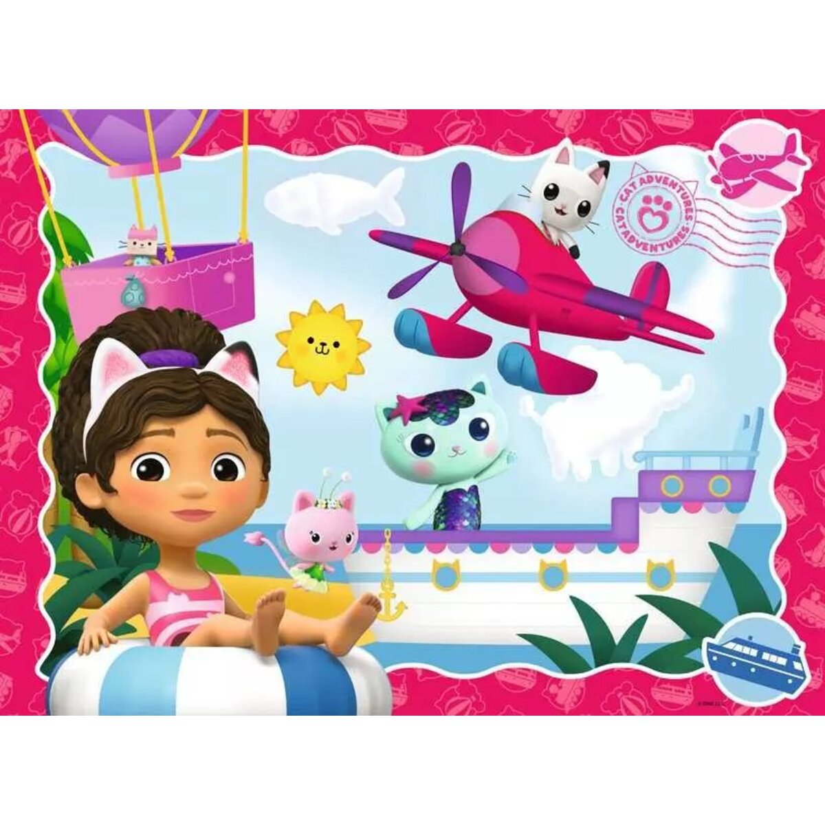 Ravensburger XXL Puzzle - Gabbys Dollhouse: Katzenabenteuer! 100 Teile