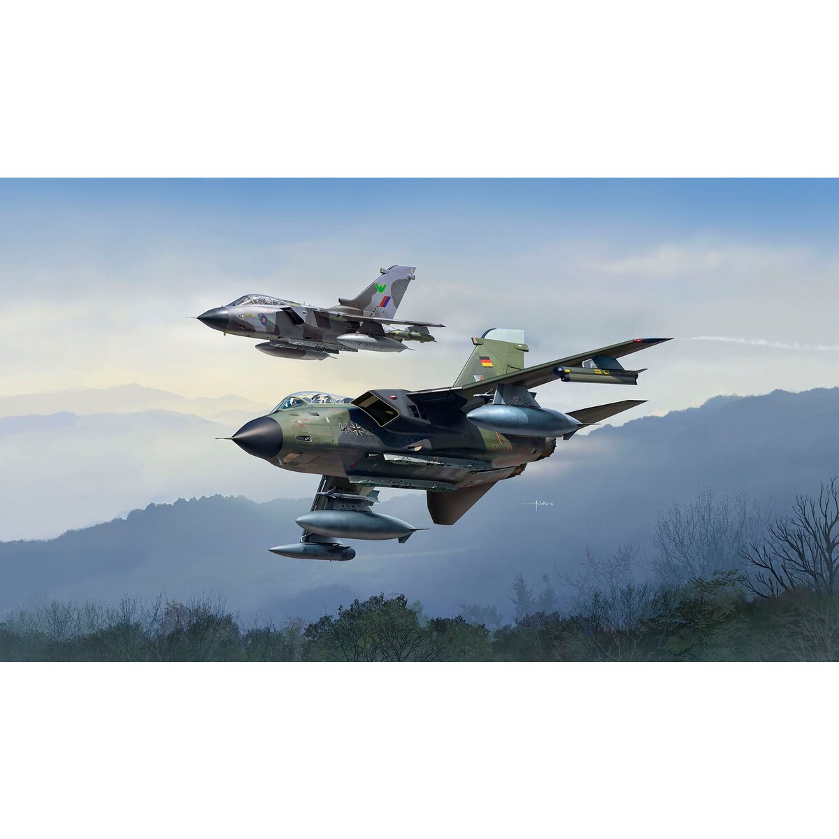 Revell Tornado Twin Pack 50th Anniversary Panavia Tornado