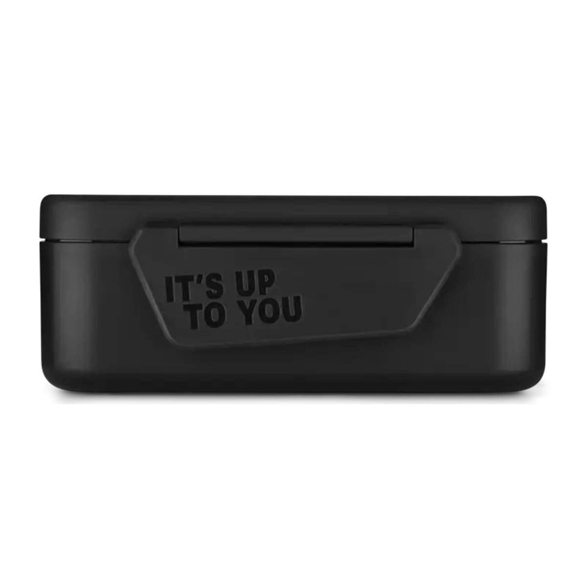 Satch Brotdosen Schwarz 14 x 17 x 6,5 cm besonders leicht und robust