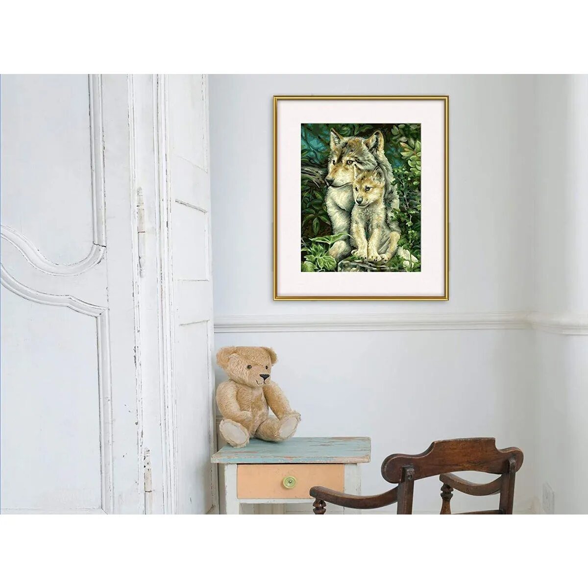 Schipper Malen nach Zahlen Wolfsmutter