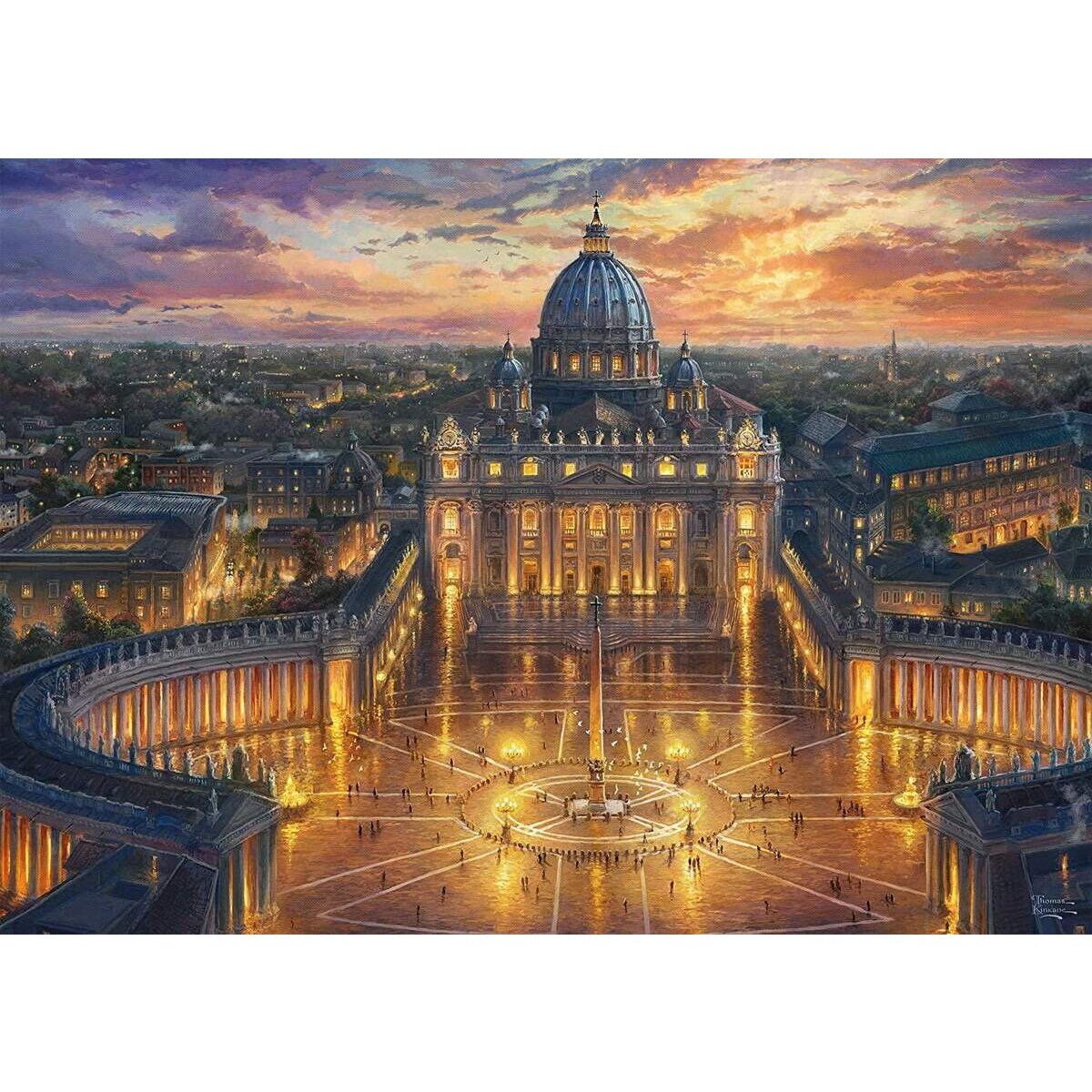 Schmidt Spiele Puzzle - Kinkade Vatikan, 1000 Teile