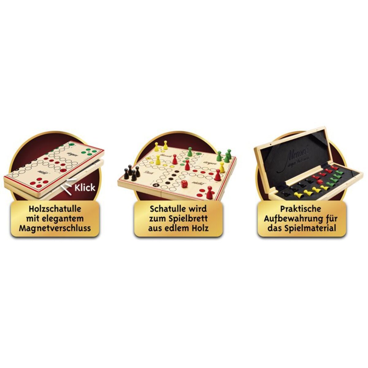 Schmidt Spiele Mensch ärgere Dich nicht®-Deluxe, 110 Jahre