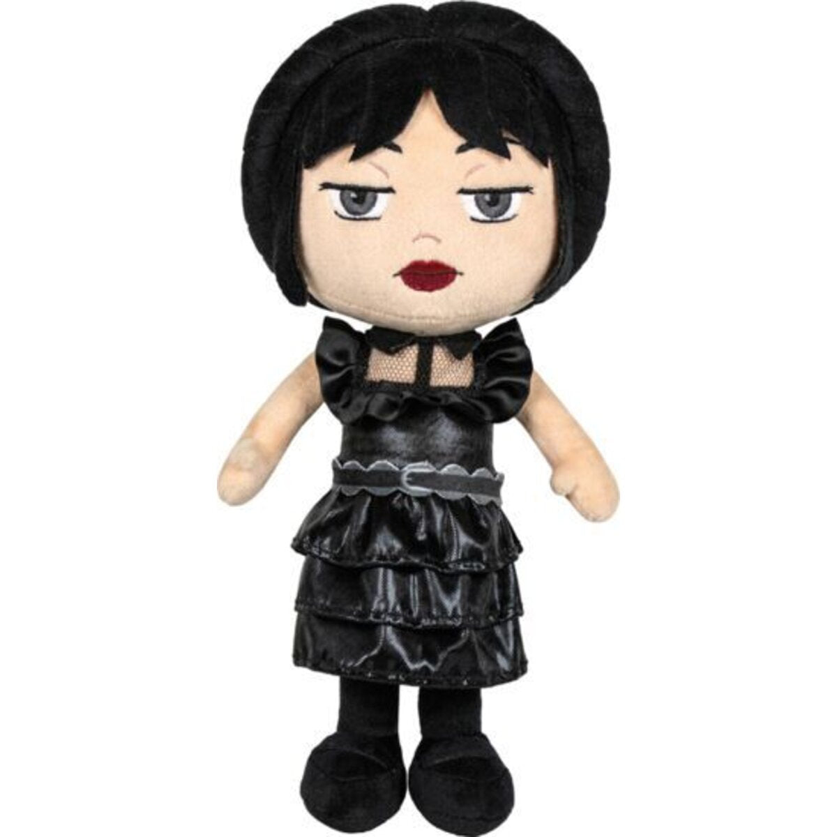 Schmidt Spiele Wednesday Plüschfigur, Wednesday Addams im Ballkleid, 33 cm