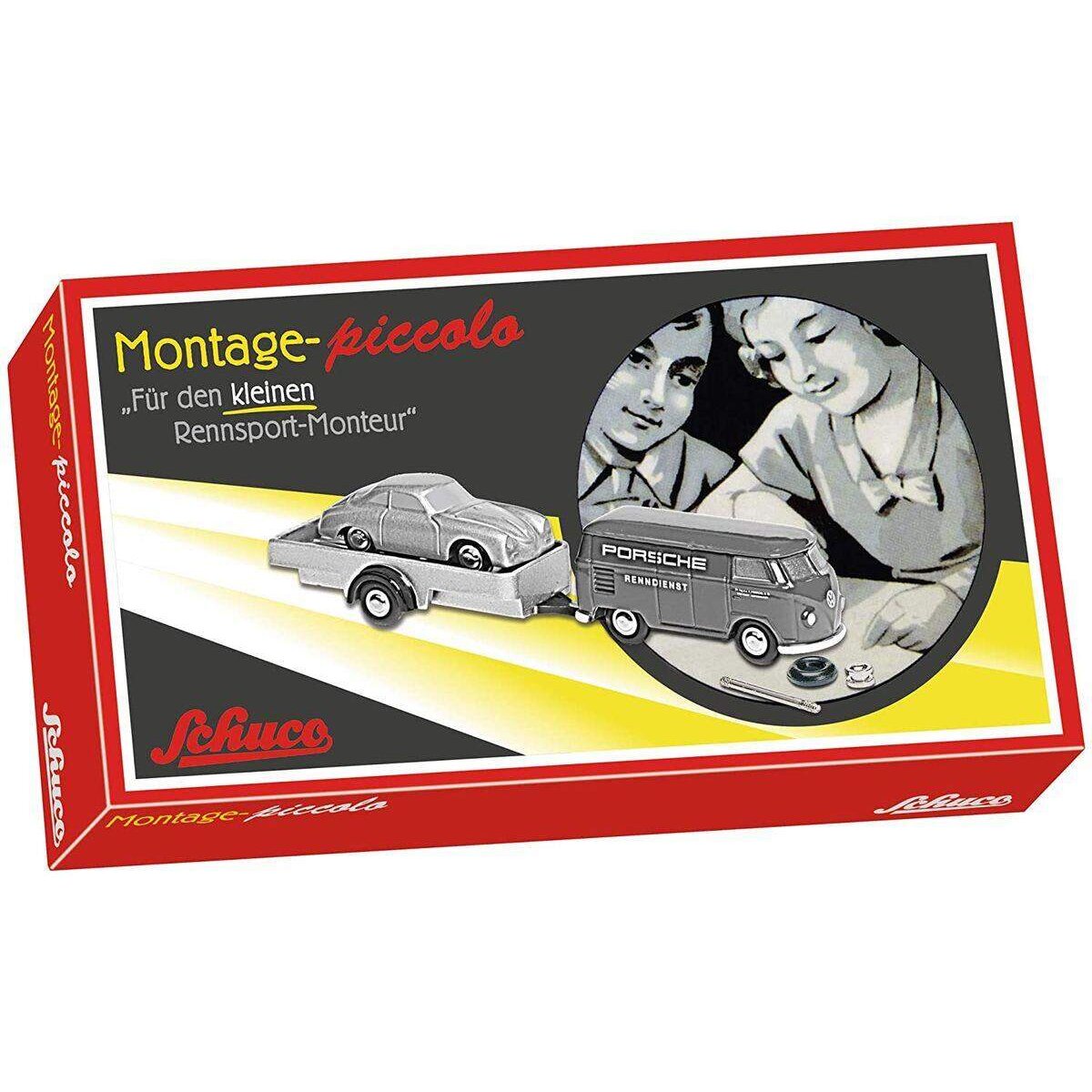 Schuco Piccolo Montagekoffer PORSCHE RENNDIENST