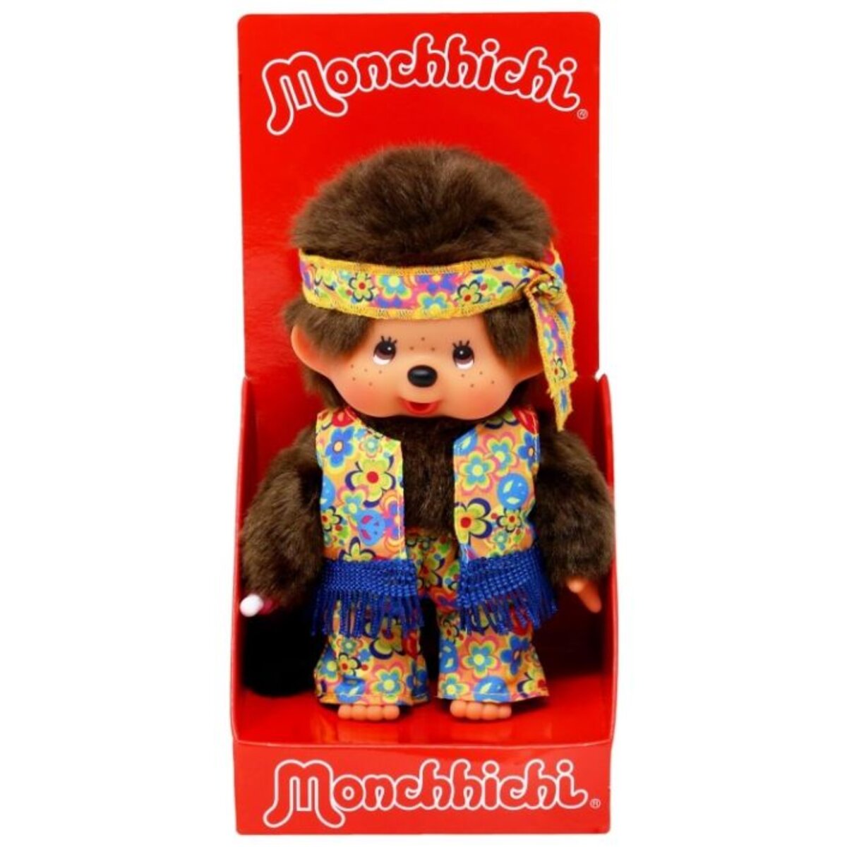 Sekiguchi Monchhichi Junge Flower Power, 20 cm