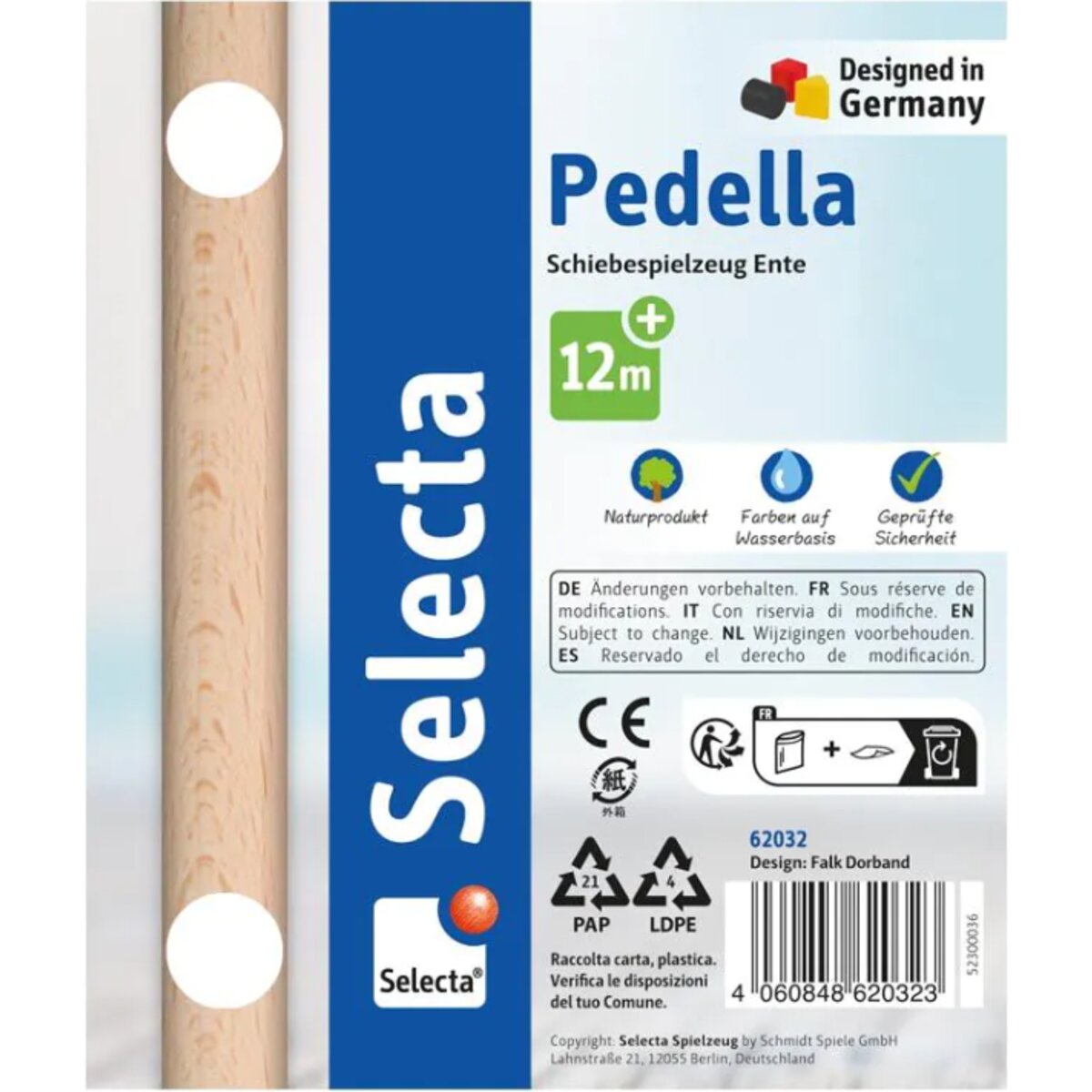 Selecta Pedella, Schiebefigur, 14cm