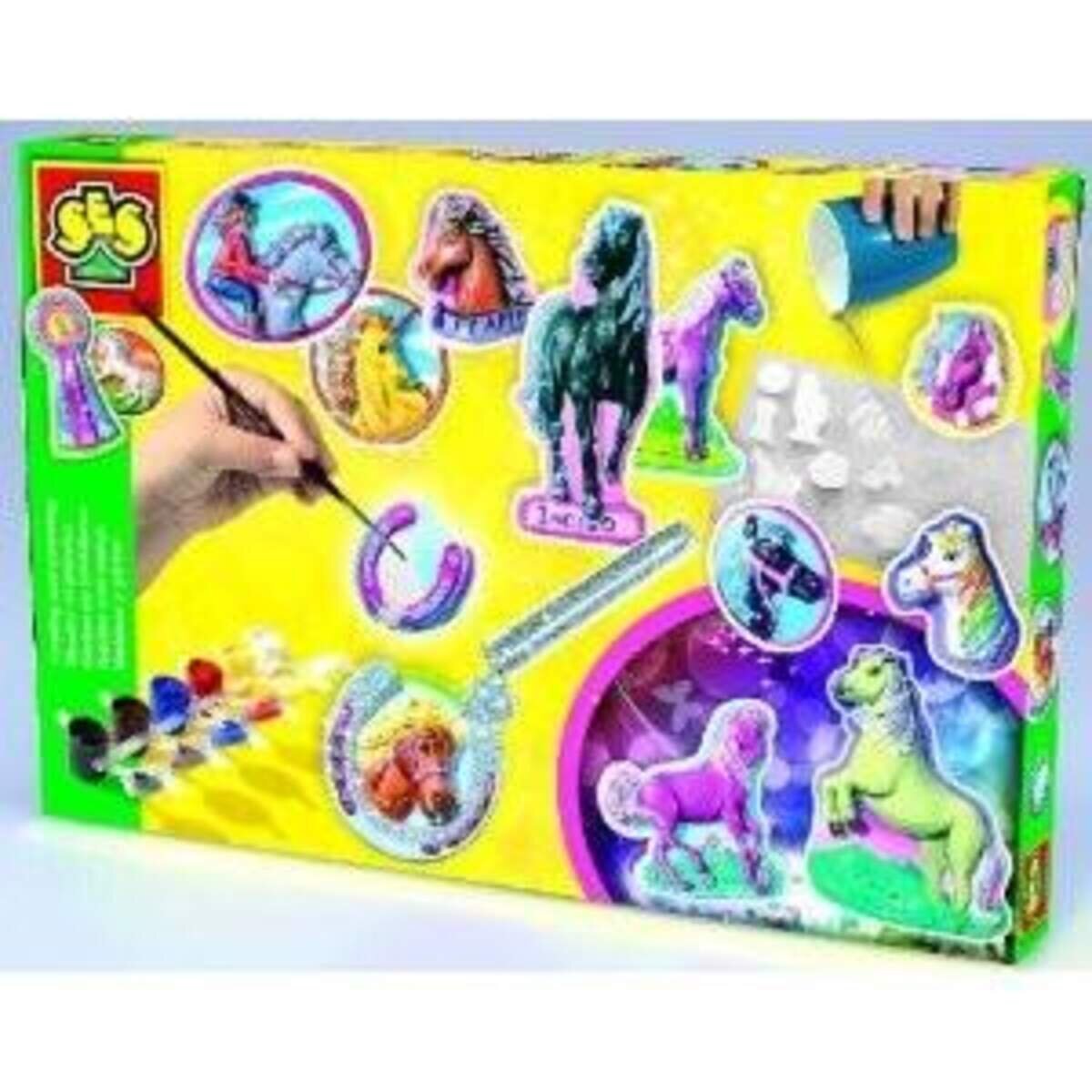 SES Gießen und anmalen Pferde Bastelset