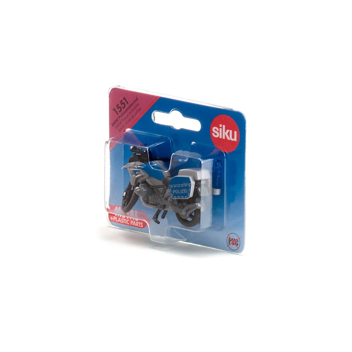 SIKU 1551 BMW Polizeimotorrad