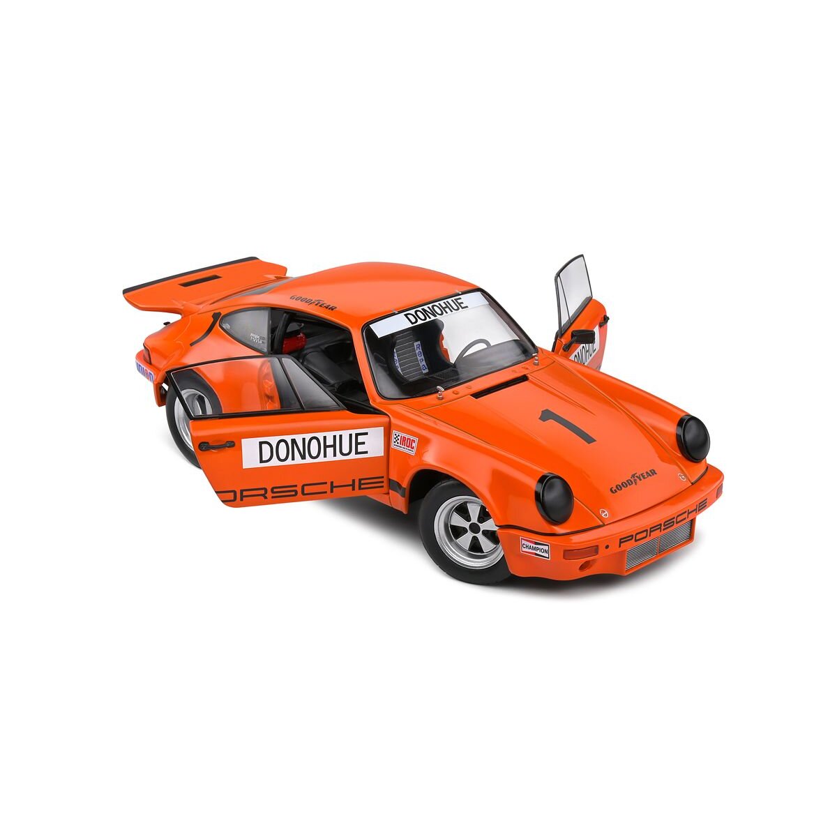 Solido 1:18 Porsche 911 IROC Daytona #1 orange