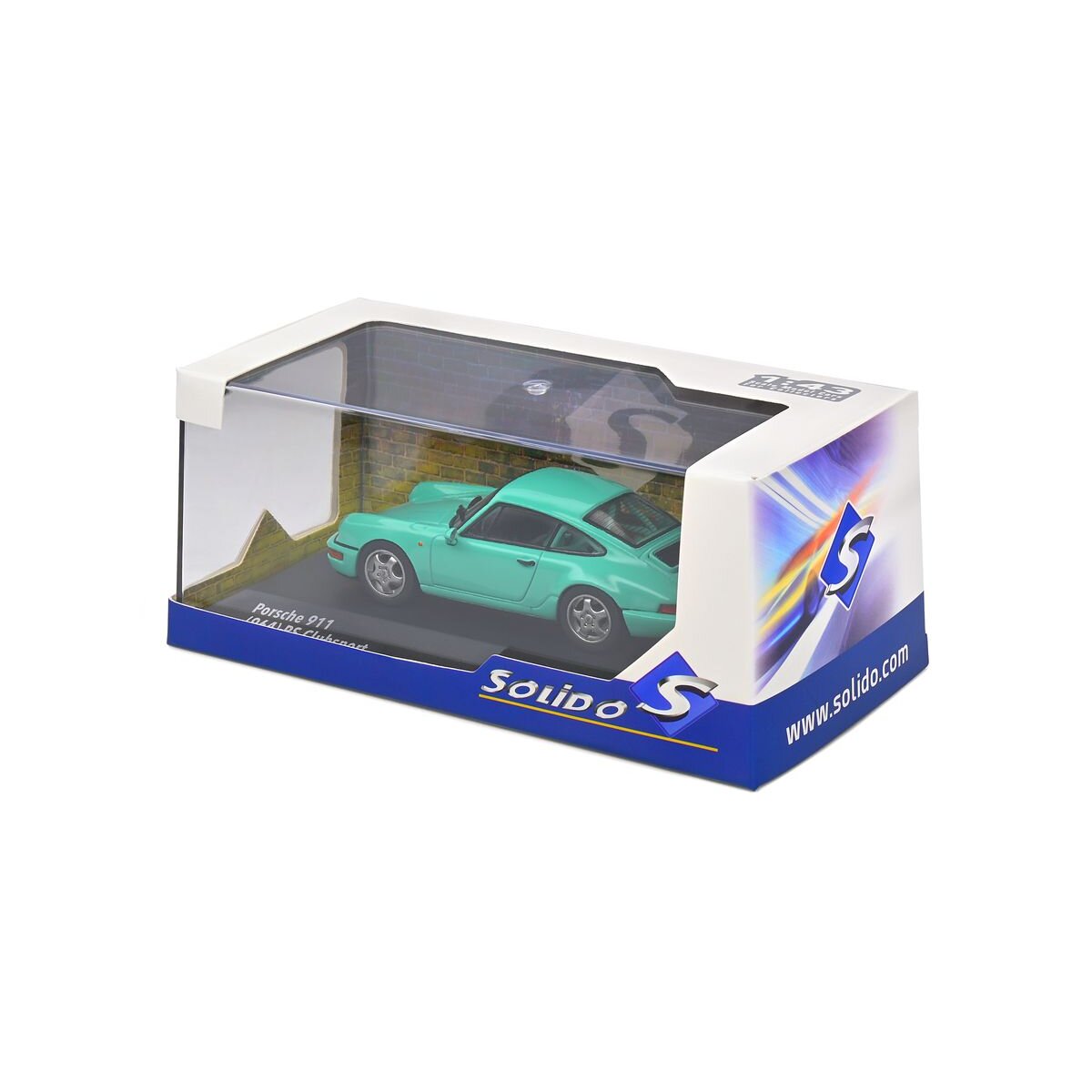 Solido 1:43 Porsche 964 RS Clubsport grün