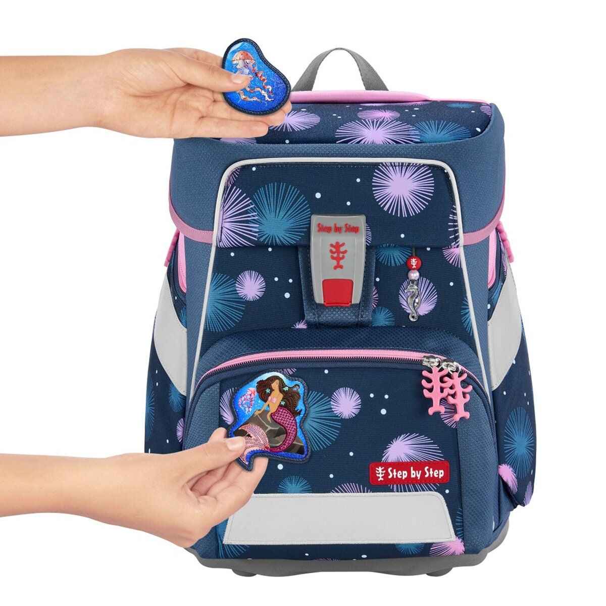 Step by Step SPACE Schulranzen-Set Mermaid Delia, 5-teilig