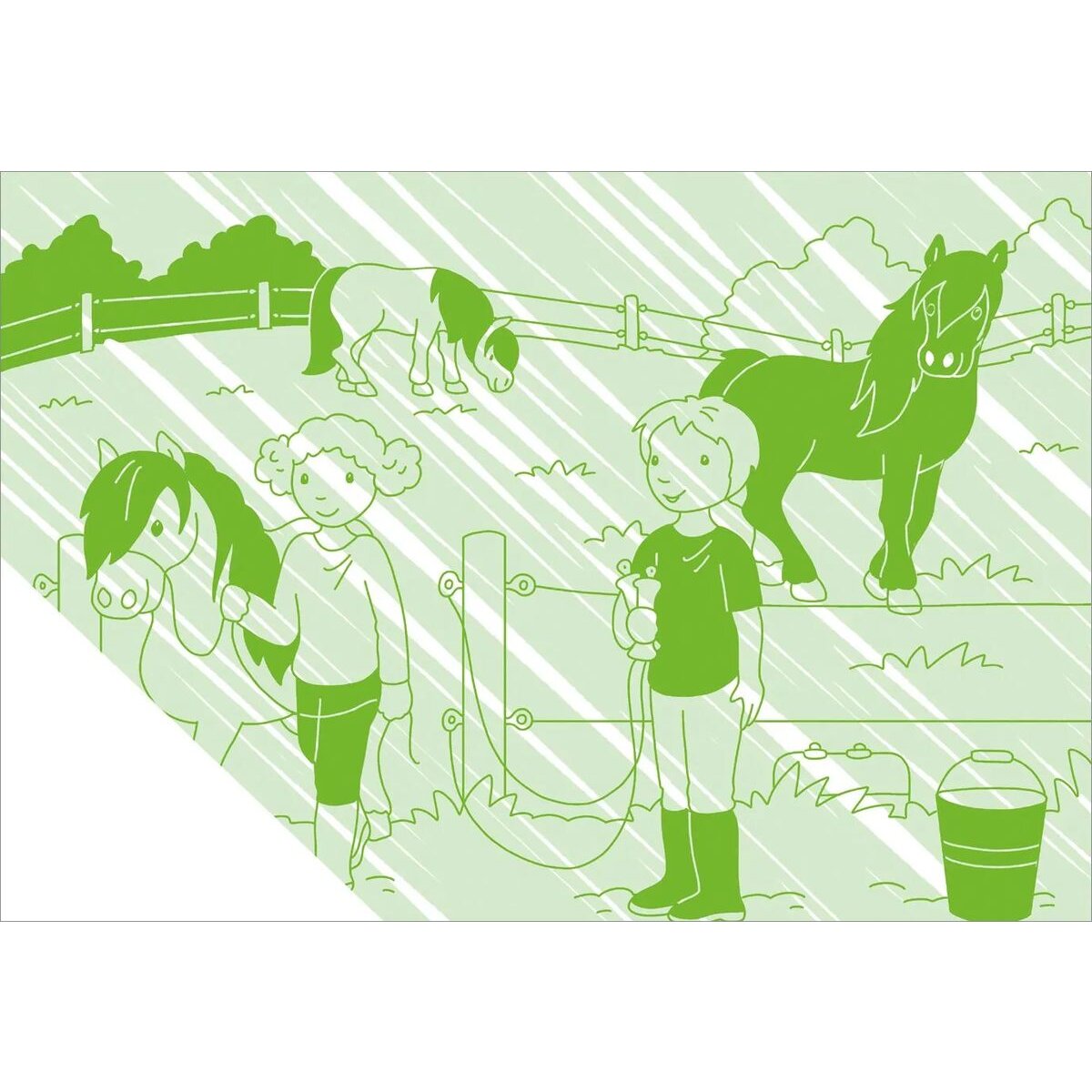 Tessloff Zaubermalbuch. Pferde und Ponys