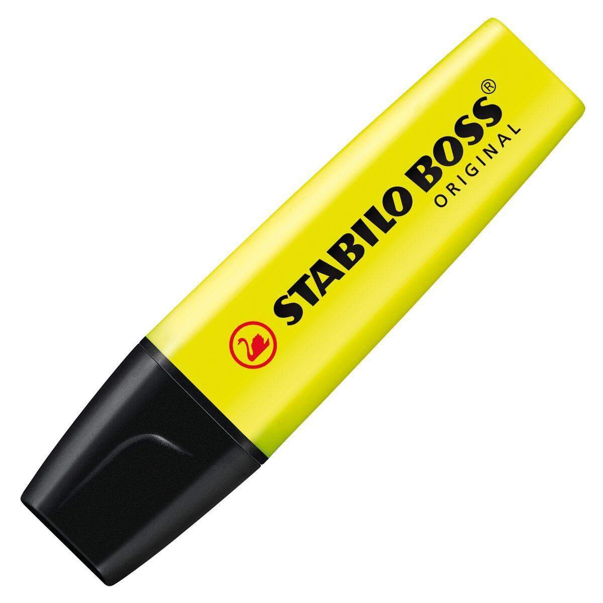 Textmarker - STABILO BOSS ORIGINAL - 8er Pack - mit 8 verschiedenen Farben