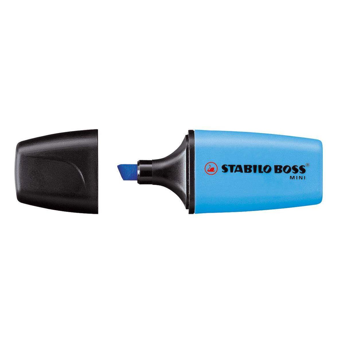 Textmarker - STABILO BOSS MINI - blau