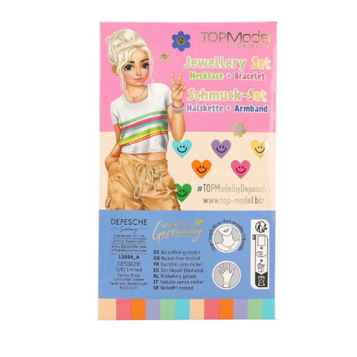 Depesche TOPModel Kette und Armband Set JOY