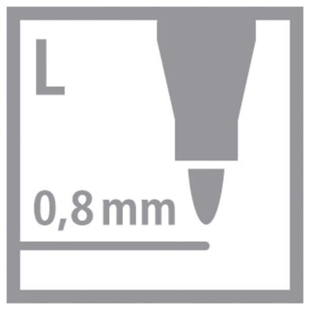 Umweltfreundlicher Filzschreiber - STABILO GREENpoint - Einzelstift - grün
