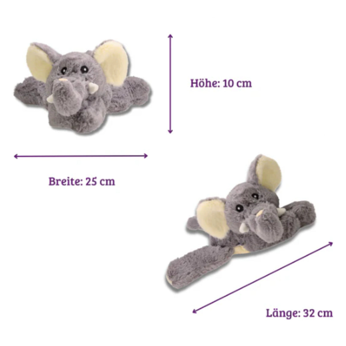 welliebellies® Wärmekuscheltier Elefant