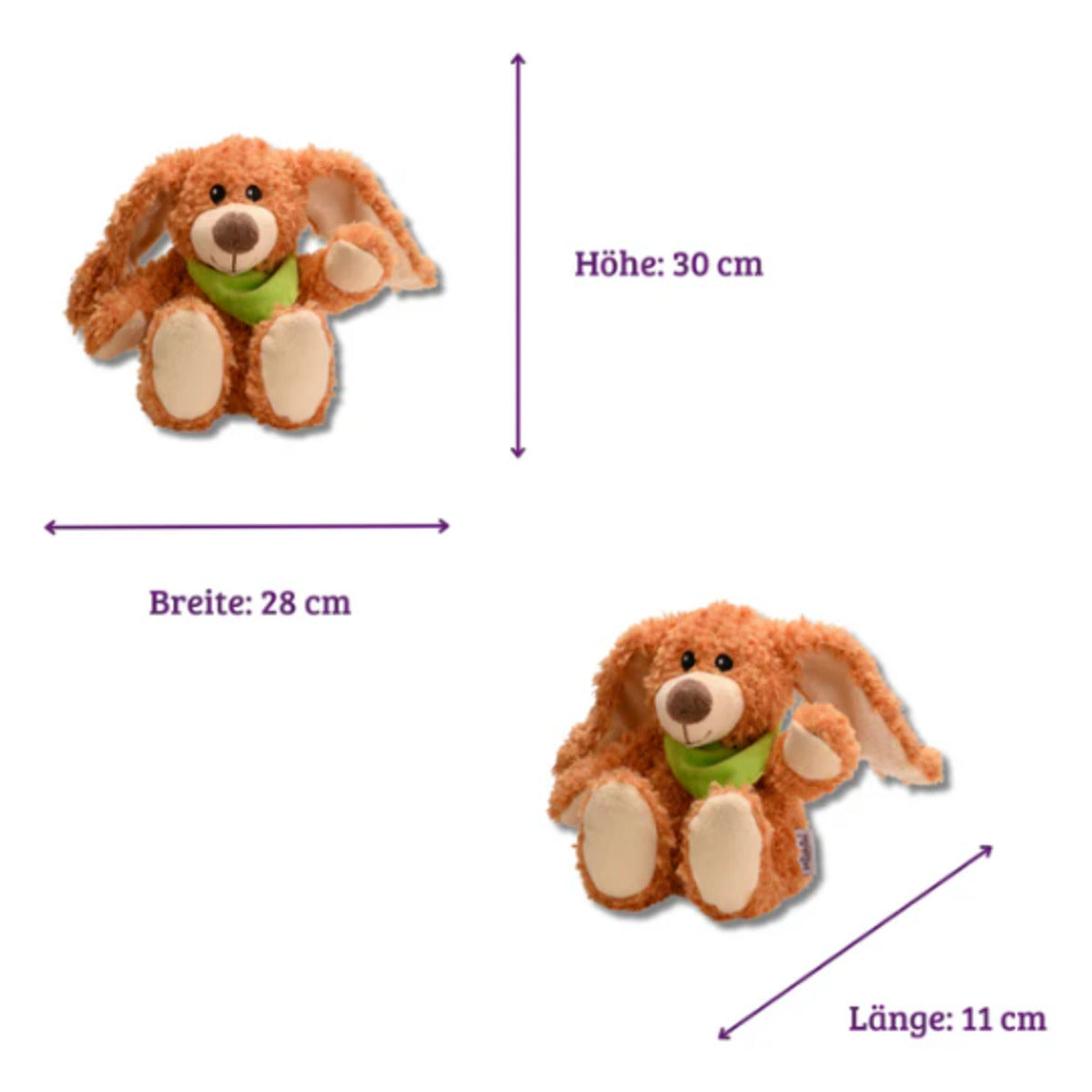 welliebellies® Wärmekuscheltier Hase